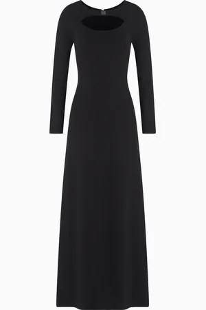 Armani Exchange Robe longue avec découpe