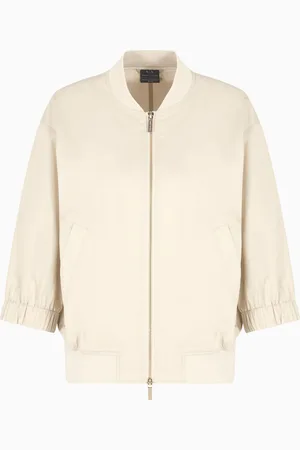 Armani Exchange Blouson en coton à manches courtes