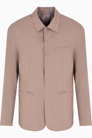 Armani Exchange Veste à boutonnage simple avec trois poches