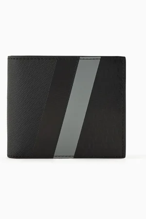 Armani Exchange Portefeuille avec bandes colorées et logo imprimé
