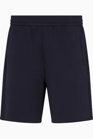 Armani Exchange Bermuda en coton contrecollé