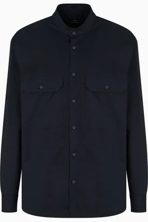 Armani Exchange Chemise en coton coupe confortable