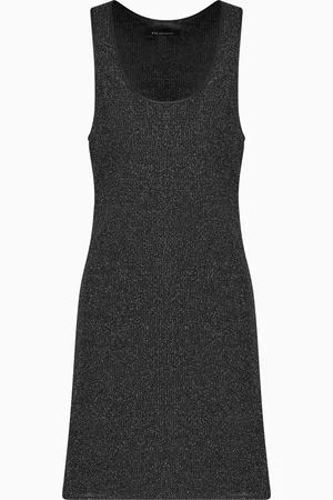 Armani Exchange Robe fourreau courte en tissu lurex
