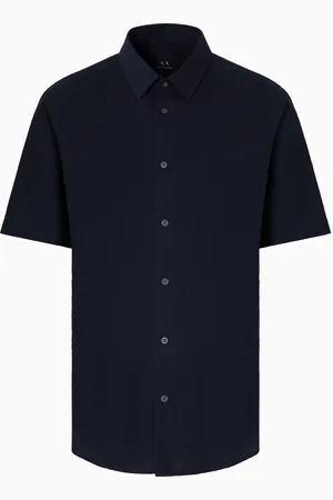 Armani Exchange Chemise à manches courtes coupe régulière