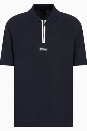 Armani Exchange Polo coupe régulière avec zip