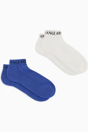 Armani Exchange Lot de 2 paires de chaussettes avec logo