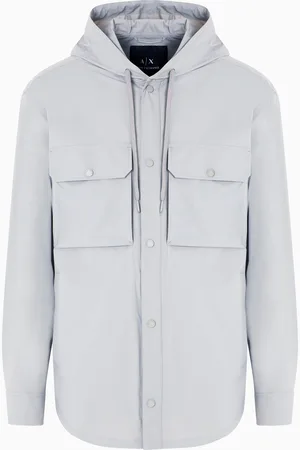 Armani Exchange Caban en nylon extensible long
