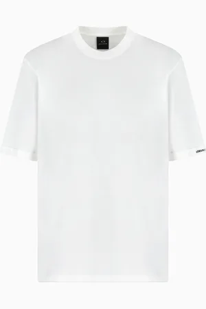 Armani Exchange Sweat-shirt à manches courtes avec logo