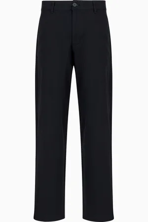 Armani Exchange Pantalon over-fit en denim de coton stretch