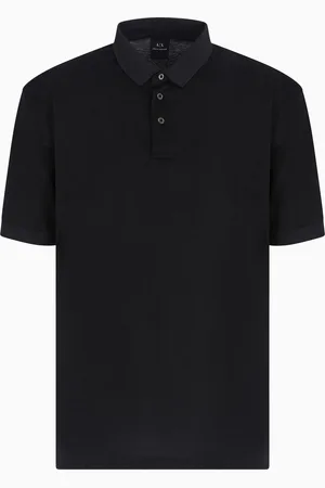 Armani Exchange Polo coupe régulière en coton mercerisé