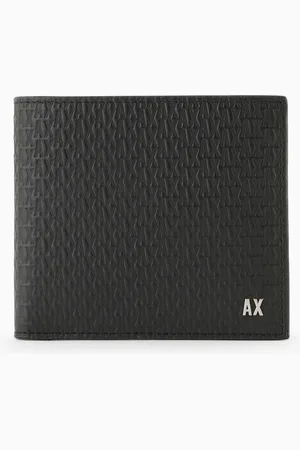 Armani Exchange Portefeuille avec bande contrastée et logo