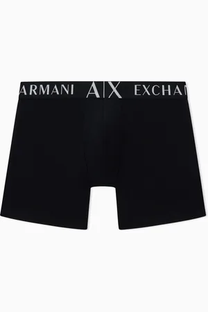 Armani Exchange Boxer en tissu stretch avec maxi logo