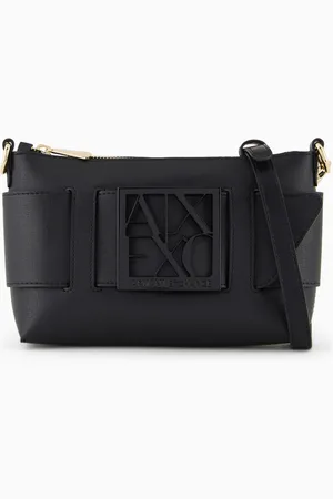 Armani Exchange Sac porté épaule color block avec maxi logo