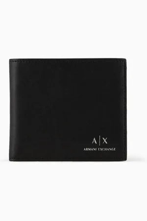Armani Exchange Portefeuille en cuir à deux volets