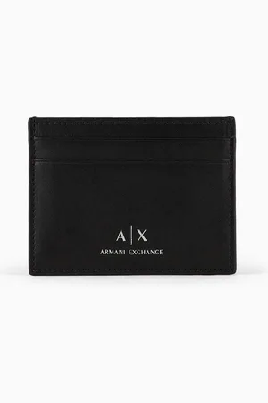 Armani Exchange Porte-cartes en cuir