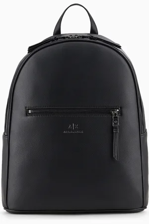 Armani Exchange Sac à dos semi-rigide avec poche extérieure