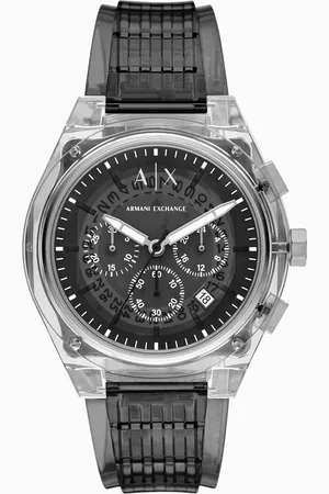 Armani Exchange Montre chronographe grise