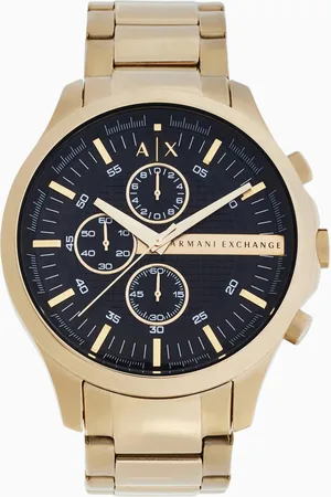 Armani Exchange Montre à trois aiguilles avec bracelet en acier