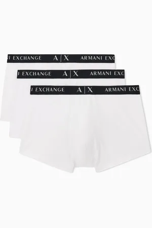 Armani Exchange Lot de 3 boxers en coton extensible