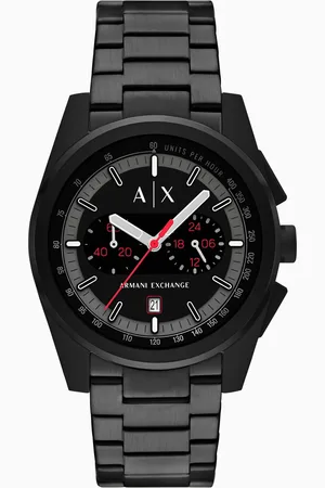 Armani Exchange Montre chronographe en acier inoxydable