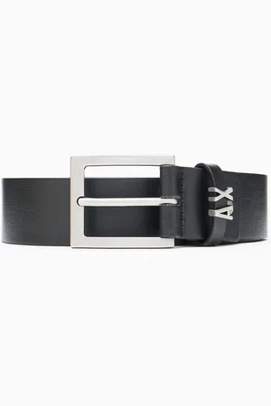 Armani Exchange Ceinture en cuir avec logo
