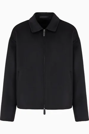 Giorgio Armani Blouson en tissu de cachemire double