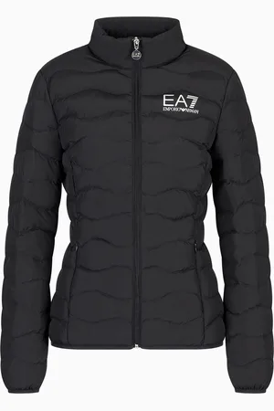 EA7 Veste matelassée repliable Core Lady en nylon léger