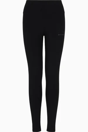 EA7 Legging Logo Series avec logo en strass