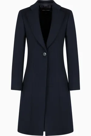 Giorgio Armani Manteau croisé en cachemire pur