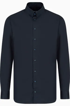 Giorgio Armani Chemise en sergé de coton luxury