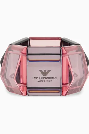 Emporio Armani Bracelet élastique à facettes