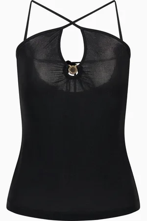 Emporio Armani Top de plage avec anneau logo