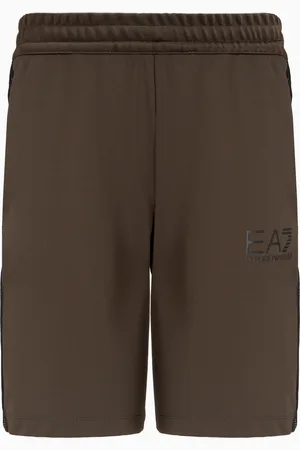 EA7 Short Gold Label en sergé technique stretch