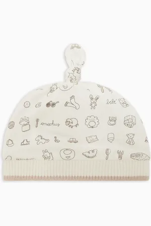 Emporio Armani Casquette en jersey imprimé Tendresse
