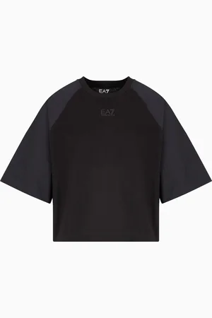 EA7 T-shirt ras-du-cou Contemporary Sport en jersey de coton