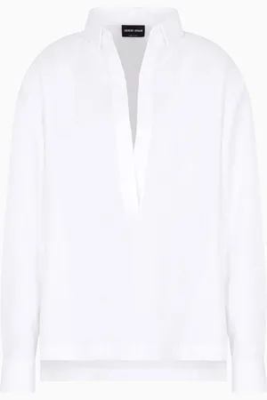 Giorgio Armani Chemisier en sergé de coton