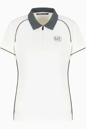EA7 Polo Golf Pro en tissu technique stretch