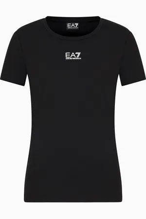 EA7 T-shirt Logo Series en coton et modal stretch