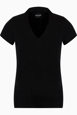 Giorgio Armani Top avec col en V