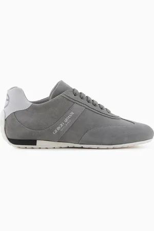 Giorgio Armani Sneakers en cuir suédé