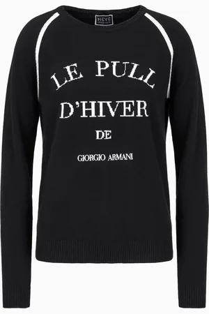 Giorgio Armani Pull à col rond en cachemire Neve