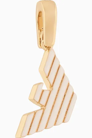 Emporio Armani Pendentif en laiton doré