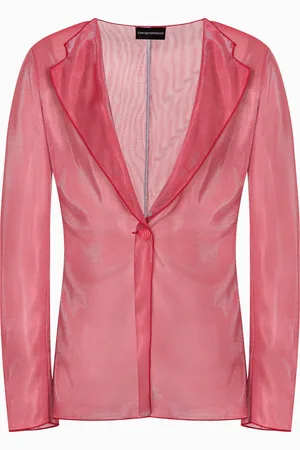 Emporio Armani Blazer en jersey irisé