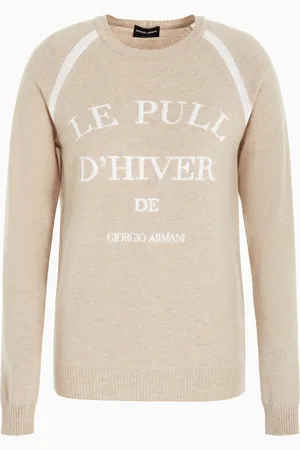 Giorgio Armani Pull ras-du-cou Neve en cachemire