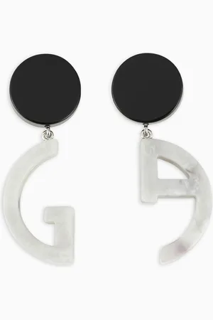 Giorgio Armani Boucles d’oreilles pendantes en résine GA