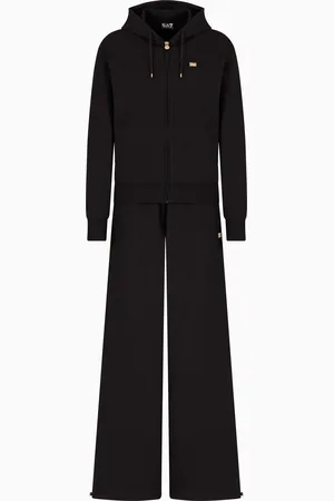 EA7 Survêtement Core Lady en coton stretch