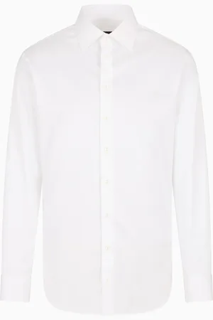 Giorgio Armani Chemise coupe classique en coton