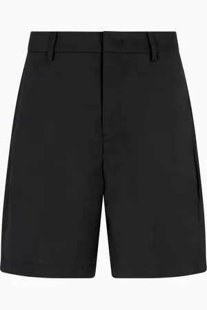 Emporio Armani Bermuda en laine froide ultralégère