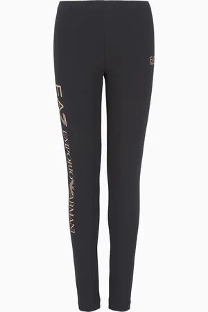 EA7 Legging Shiny en coton stretch