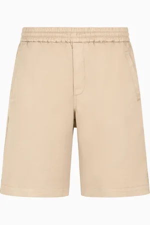 Giorgio Armani Bermuda en gabardine de coton stretch